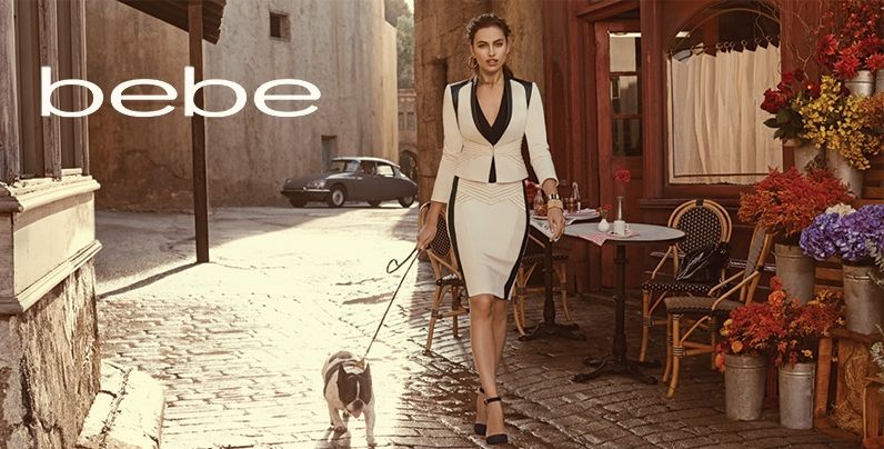 Ирина Шейк в осеннем лукбуке Bebe