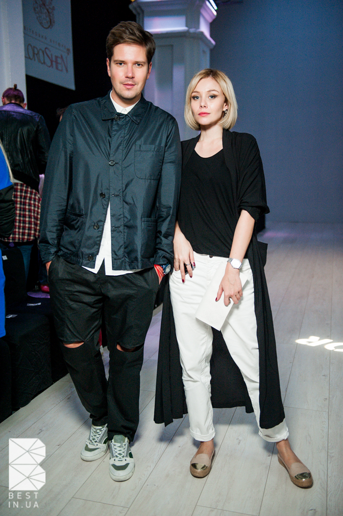 Даниил Грачев на показе Jean Gritsfeldt