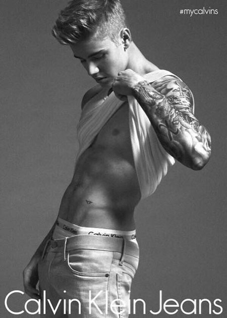 Джастин Бибер снялся в рекламе белья Calvin Klein