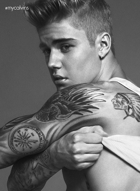 Джастин Бибер снялся в рекламе белья Calvin Klein