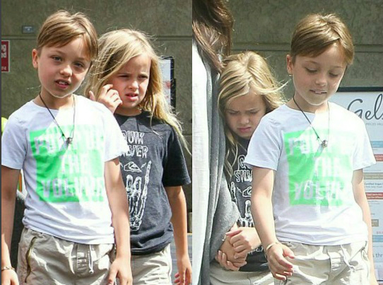 Анджелина Джоли и Брэд Питт впервые за долгое время вышли в свет