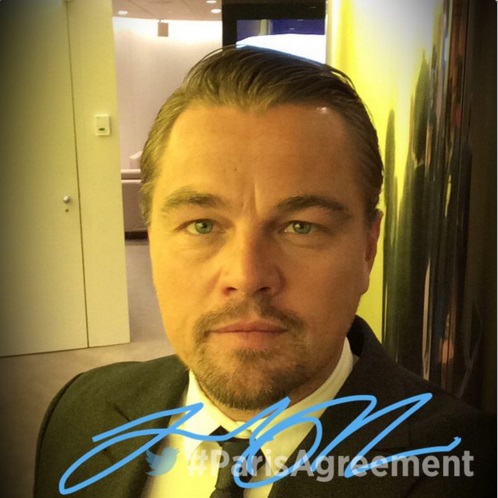 Фото-дебют: Леонардо ДиКаприо сделал первое селфи