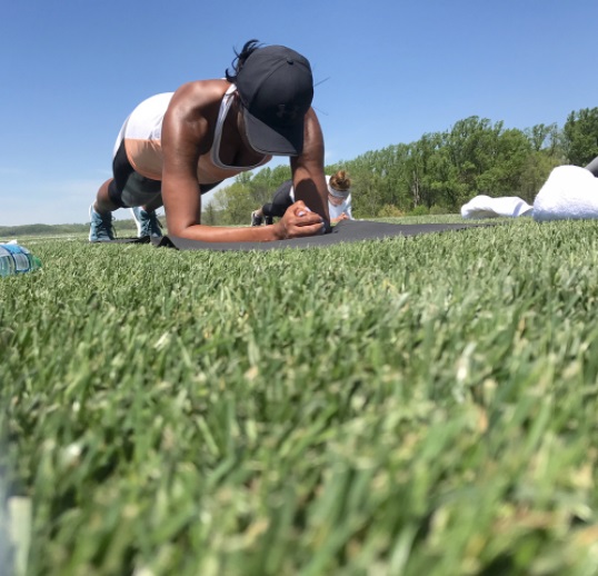 Мишель Обама устроила спортивный флешмоб