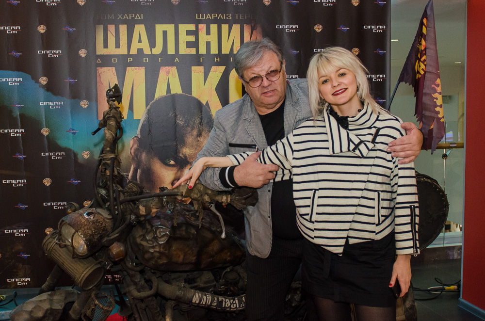 Илья Ноябрев с женой Марией