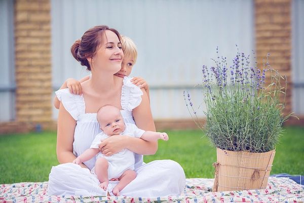 Даша Малахова с детьми