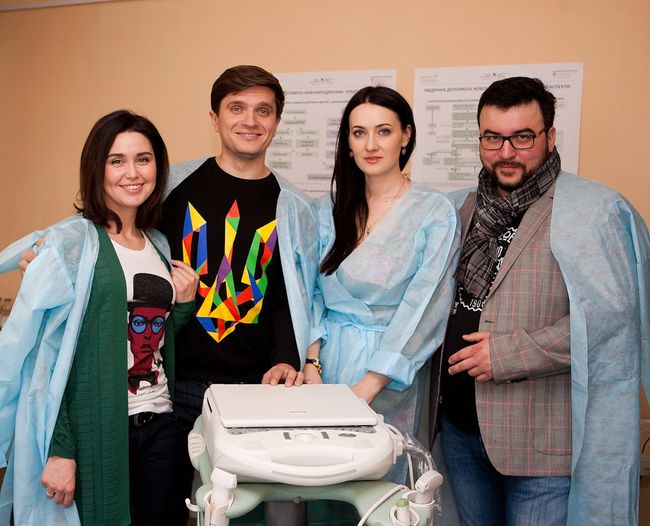 Ведущие 1+1 собрали 185 тыс. грн для больницы Охматдет и купили аппарат, который спасает жизни младенцев
