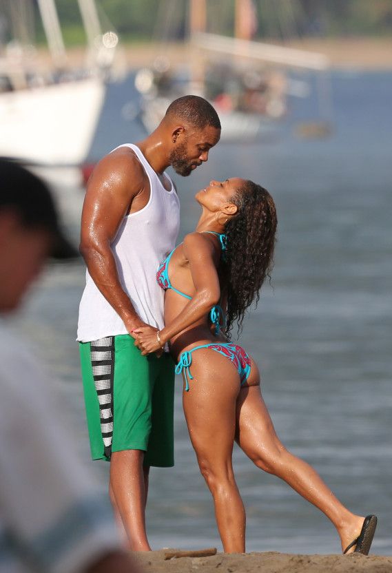 Уилл Смит с женой