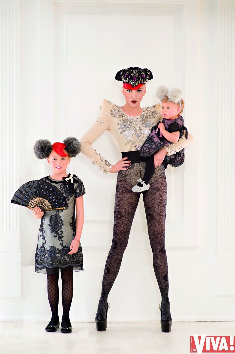 Оля Полякова и ее дети