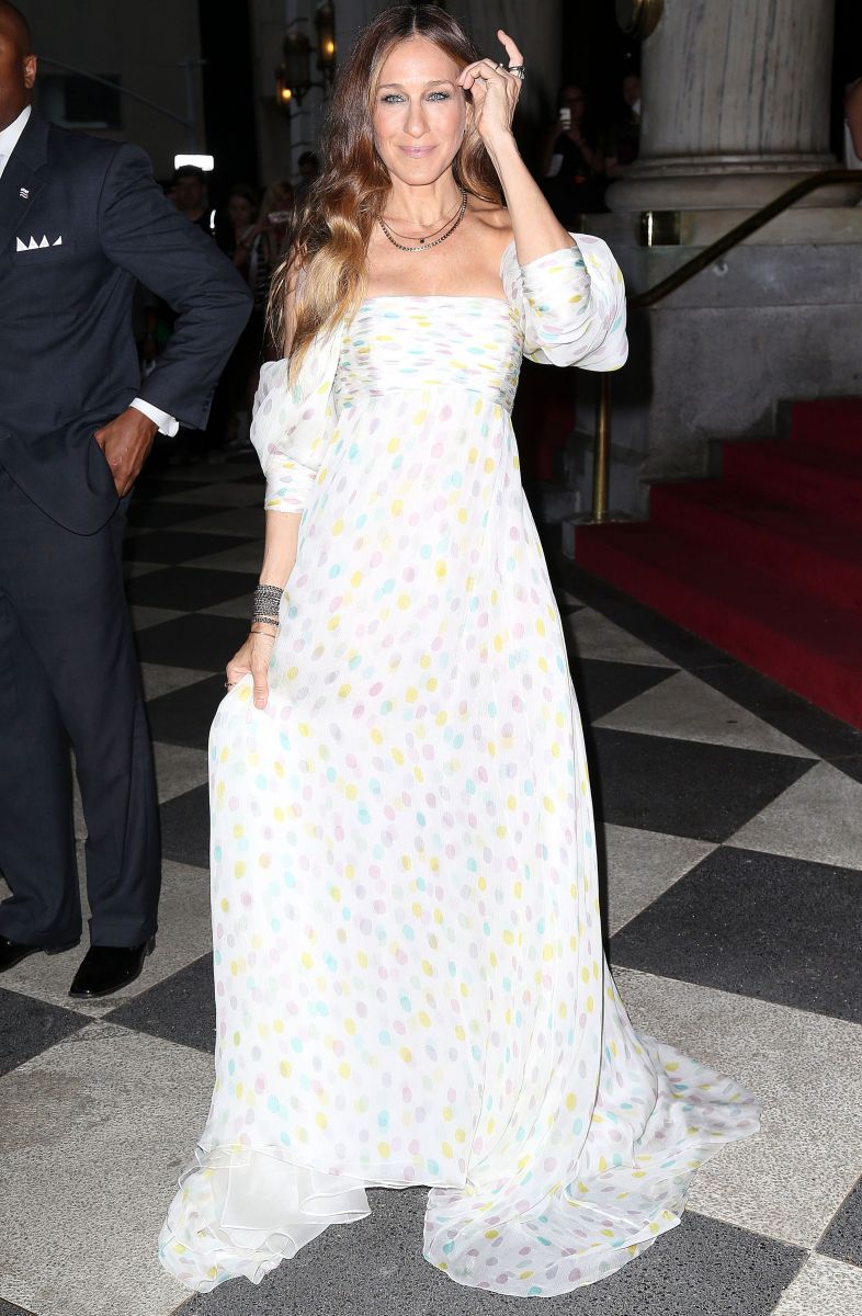 Сара Джессика Паркер на amfAR Inspiration Gala