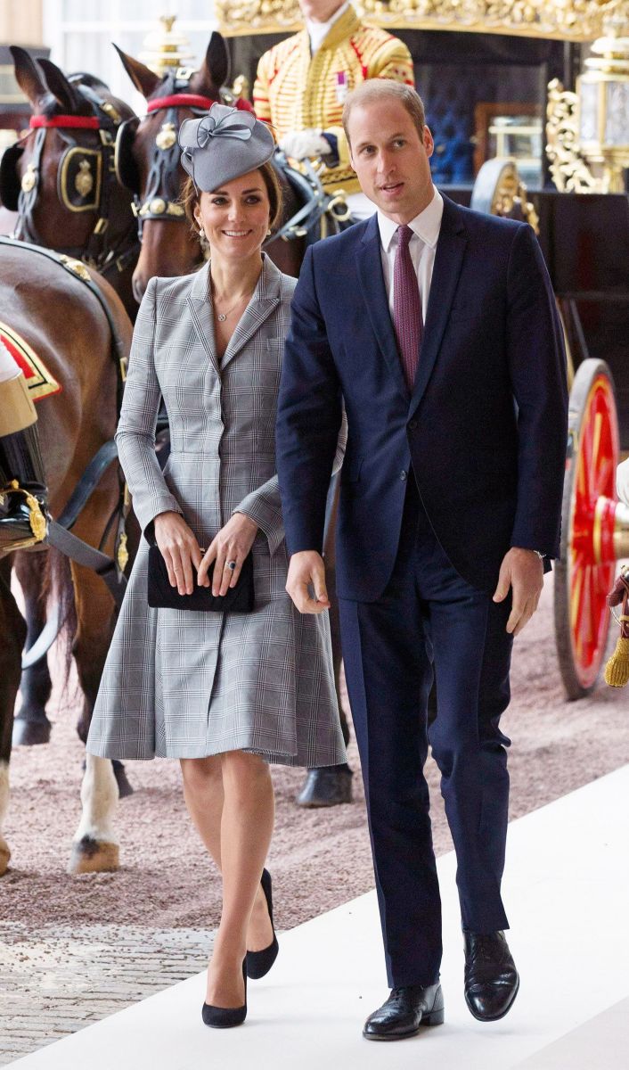 Беременная Кейт Миддлтон вышла в свет