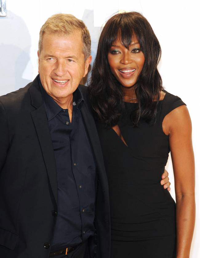 Неподражаемые Марио Тестино и Наоми Кэмпбелл блистают на вечеринке в Нью-Йорке 