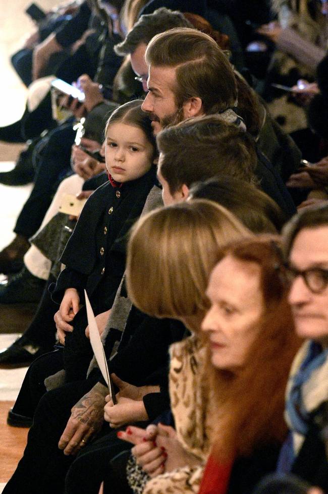 4-летнюю дочь Виктории и Дэвида Бекхэм признали иконой стиля