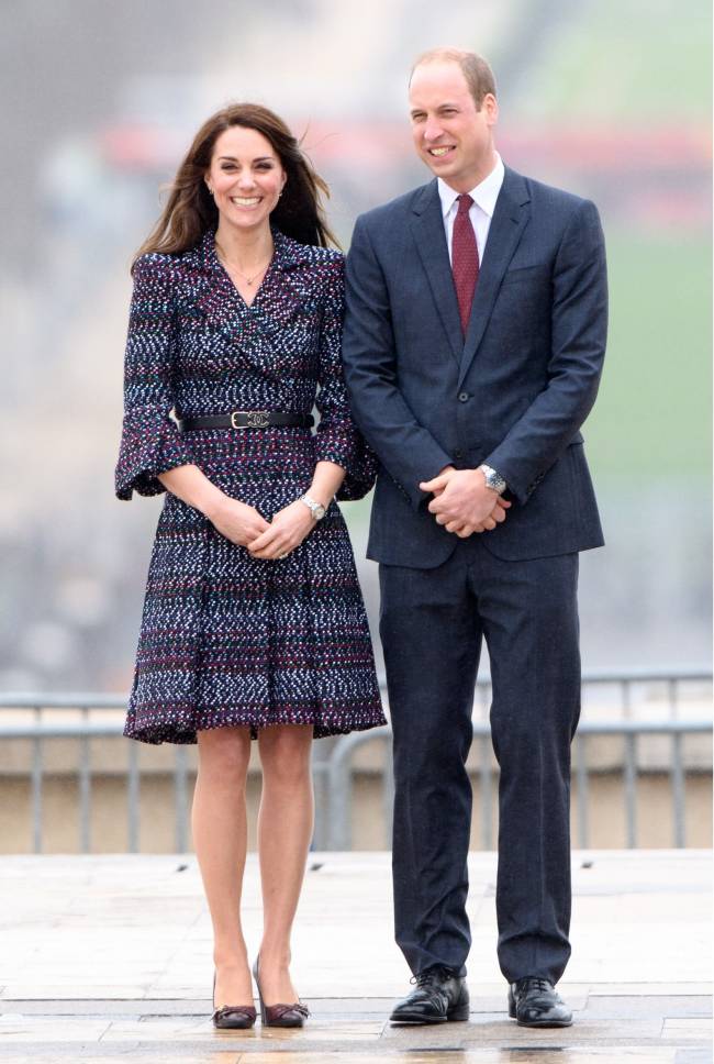 Первый выход после скандала: принц Уильям и Кейт Миддлтон в Париже