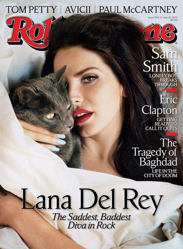 Лана Дель Рей обнажилась для журнала Rolling Stone