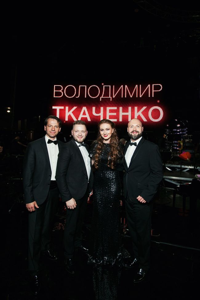 Виртуоз-оркестр KIEV-TANGO-PROJECT исполнил Стинга на концерте Владимира Ткаченко