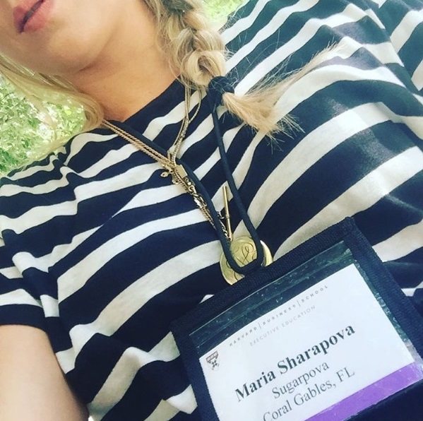 Фотоотчет студентки: Мария Шарапова поделилась фотографиями с учебы в Гарварде