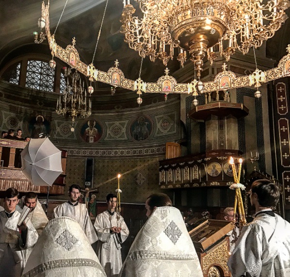 Ирина Билык крестила брата Алины Гросу