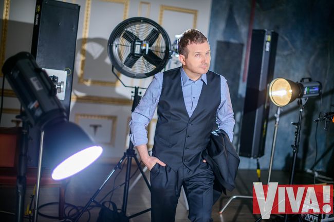 Юрий Горбунов в фотосессии для журнала Viva!