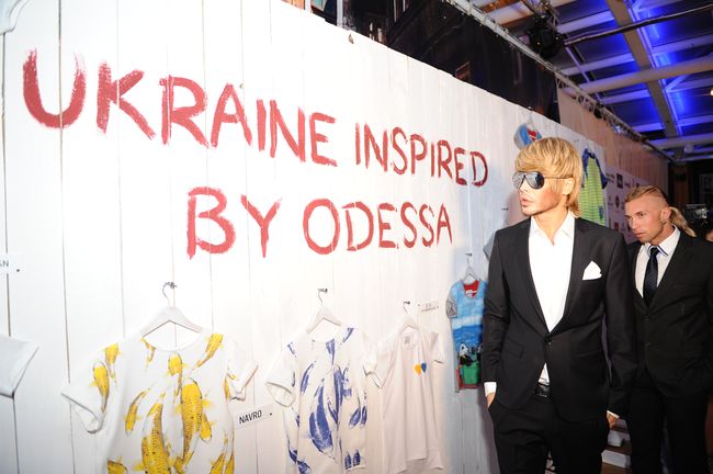 Сергей Зверев на неделе моды в Одессе