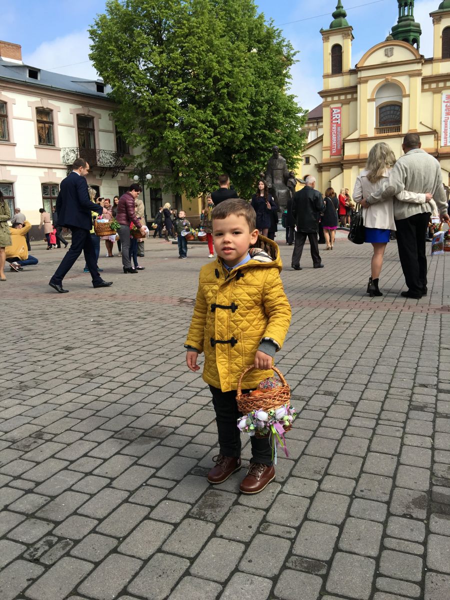 Григорий Решетник с женой и сыном