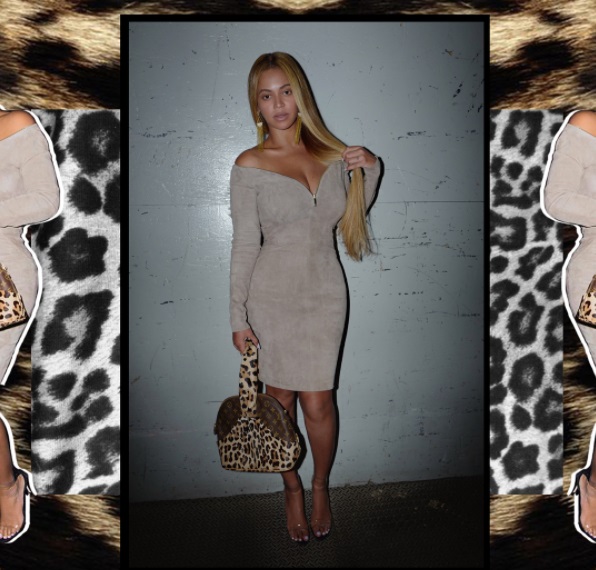 На свидание к мужу: Бейонсе соблазняет в облегающем платье