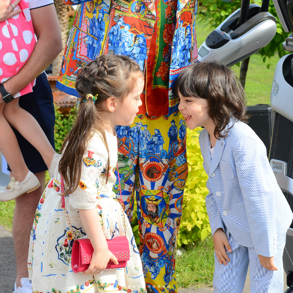 Как же мило! Дочь Филиппа Киркорова поздравила брата с первым юбилеем