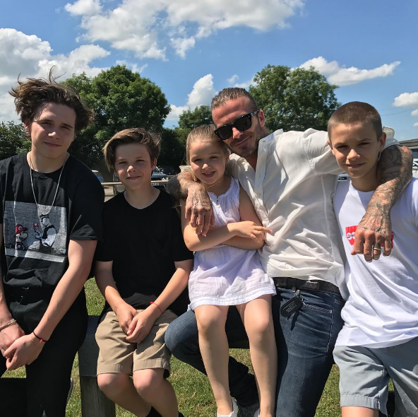 Дэвид и Виктория Бекхэм 