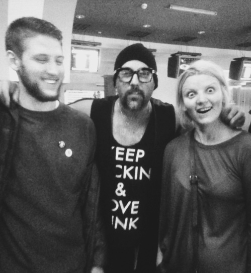 Дима Коляденко, его экс-жена Лена Коляденко и сын Филипп