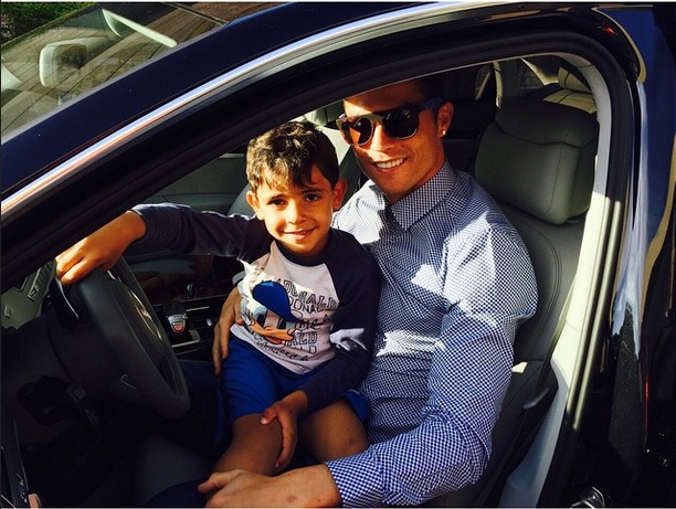 Криштиану Роналду растрогали слова четырехлетнего сына