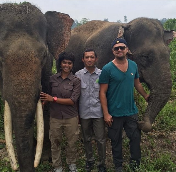 Увлекательный отдых: Леонардо ДиКаприо путешествует по Индонезии