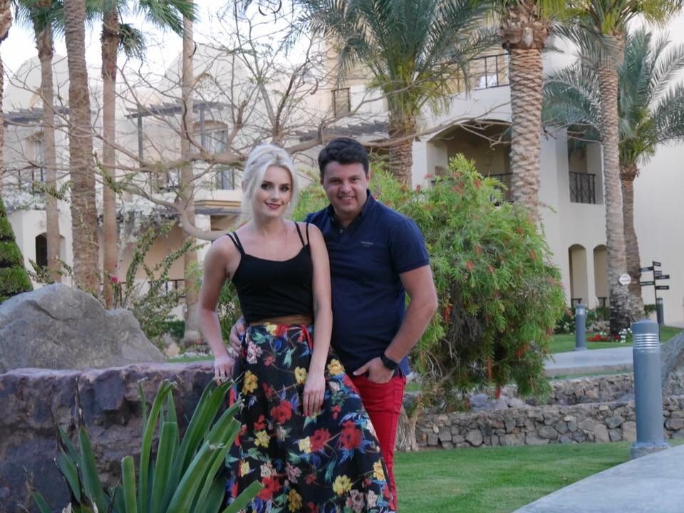 Ирина Федишин с мужем