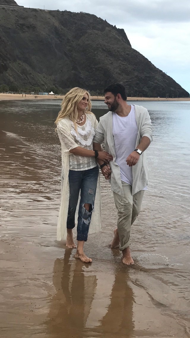 Ирина Федишин с мужем