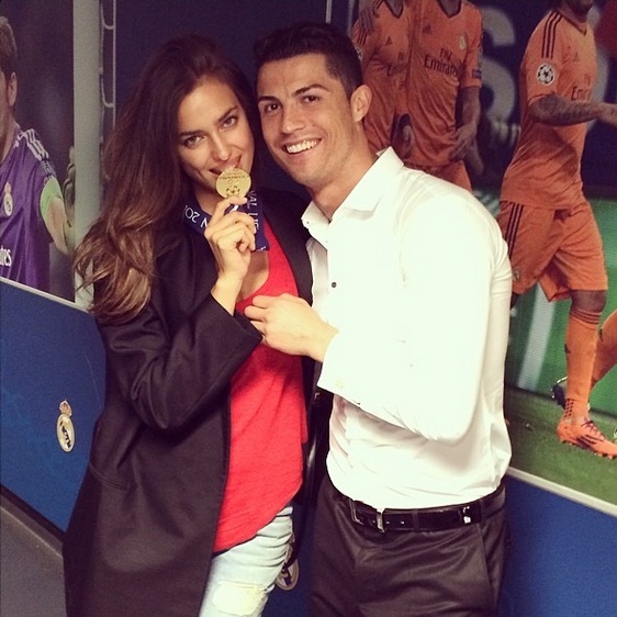 СМИ: Криштиану Роналду изменял Ирине Шейк