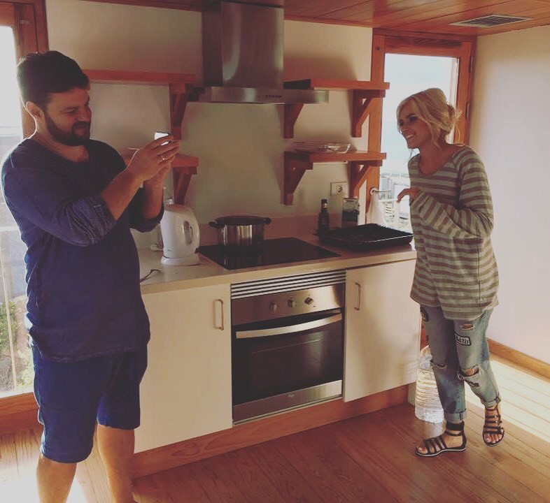 Ирина Федишин с мужем